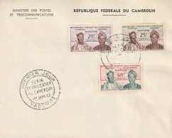 CAMEROUN - FDC : N°329/31 ** (1962) Réunification - Camerun (1960-...)