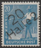 SBZ- Bezirkshand- Stempel, 1948, Mi. Nr. 173, 20 Pfg. Sämann, Bezirk 20 (OPD Halle 2)  **/MNH - Sonstige & Ohne Zuordnung