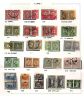 1915-1976  Eterogenea Accumulazione Di Coppie Usate Di Impero Ottomano E Turchia - Usados