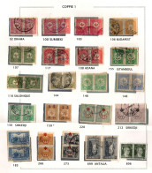 1915-1976  Eterogenea Accumulazione Di Coppie Usate Di Impero Ottomano E Turchia - Used Stamps