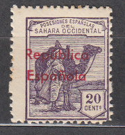 Sahara Sueltos 1932 Edifil 39B ** Mnh - Spaanse Sahara