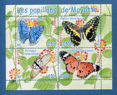 Mayotte - YT N° 154 à 157 ** - Neuf Sans Charnière - 2004 - Nuevos