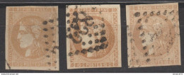 NUANCES Du N°43A TBE - 1870 Bordeaux Printing