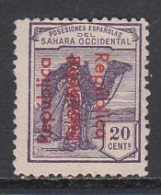 Sahara Sueltos 1934 Edifil 39C (*) Mng  Sobrecarga Doble - Sahara Español