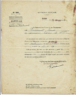 COTE D'OR JURA DOC 1929 LETTRE REGION POSTES DIJON AUGMENTATION TRAITEMENT DUMONT COMMIS POSTES LONS LE SAUNIER JURA - Documents Historiques