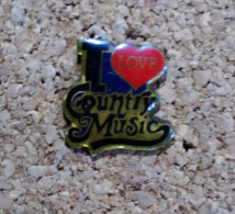 Pin's - I Love Country Music - Musica