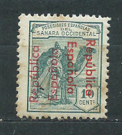 Sahara Sueltos 1934 Edifil 37C (*) Mng  Sobrecarga Doble - Sahara Espagnol