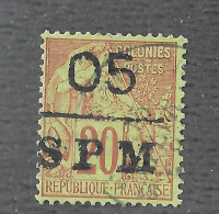 SPM MIQUELON YT 8 OBL TB - Used Stamps
