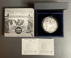 Beau Coffret 10€ BE, 2019. "Grandes Dates De L'humanité D-Day" Monnaie De Paris. - Francia