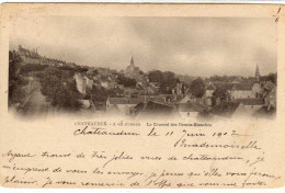 Chateaudun à Vol D'oiseau Le Couvent Des Dames Blanches - Chateaudun