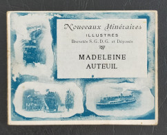 Nouveaux Itinéraires Illustré Madeleine Auteuil - Carte Stradali