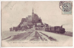 France - 50 - Le Mont Saint-Michel - Côté Sud Et La Digue - 7093 - Le Mont Saint Michel