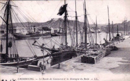 50 - Manche  -  CHERBOURG  -  Le Bassin De Commerce Et La Montagne Du Roule - Cherbourg