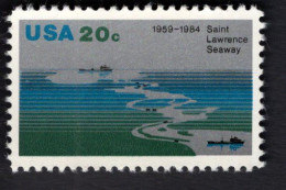 200895548 1984 SCOTT 2091 (XX) POSTFRIS MINT NEVER HINGED - ST LAWRENCE SEAWAY 25TH ANNIV - Unused Stamps