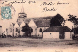 77 - Seine Et Marne - L Eglise De BAZOCHES  Les BRAY - Other & Unclassified