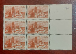 France  Bloc De 6 Timbres Neuf** YV N° 744 Dunkerque - Ungebraucht
