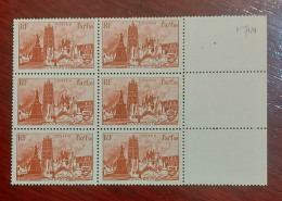 France  Bloc De 6 Timbres Neuf** YV N° 744 Dunkerque - Ongebruikt