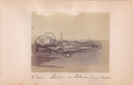 Hotton Melreux Gare Vicinale SNCV 1889 Albumine Ca80x105mm - Anciennes (Av. 1900)