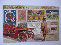 Cpa...De Dion Bouton...le Pneu L' Electric...1908...(automobiles ADER...allumage Caron..) - Other & Unclassified