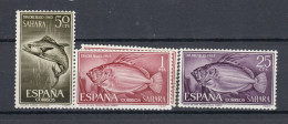 Spanish Sahara 1963 Stamp Day - Fishes MNH  (e-833) - Spanish Sahara