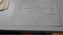 CHATEAUDUN  DIGUET  BOULAY HORLOGER 1884 - 1800 – 1899