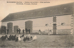 St Aignan * La Ferme De La Fuie * Vue Partielle * POISSON Principe éleveur * Scène Agricole Agriculture Villageois - Autres & Non Classés