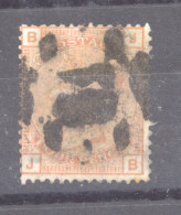 Grande Bretagne  :  Yv  58  (o)  Planche 16 , Filigrane Grande Jarretière - Used Stamps