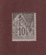 LA RÉUNION - 21 De 1891 - Neuf * - Type Colonies - 10c. Noir Sur Lilas - 2 Scan - Ungebraucht