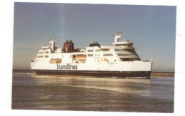 POSTCARD   SHIPPING  FERRY  SCAND LINES PRINS RICHARD PUBL BY SIMPLON - Ferries