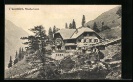 AK Bruck An Der Grossglocknerstrasse, Alpen-Gasthof Trauneralpe Mit Wiesbachhorn  - Other & Unclassified