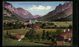 AK Grossgmain, Blick Auf Den Ort Und Die Kirche Im Tal  - Sonstige & Ohne Zuordnung