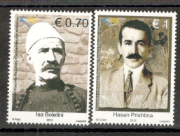 KOSOVO - MNH SET - FAMOUS - 2012. - Kosovo