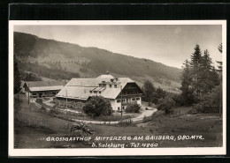 AK Gaisberg, Blick Auf Gasthof Mitteregg  - Autres & Non Classés