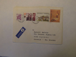 POLAND AIRMAIL COVER TO CROATIA 1995 - Andere & Zonder Classificatie