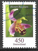 GERMANIA FEDERALE - 2015 - FIORI -OPHRYS APIFERA - 450 - USATO (YVERT 2995 - MICHEL 3191) - Oblitérés