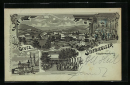 Mondschein-Lithographie Klosterneuburg, Stiftskeller Im Chorherrnstift  - Other & Unclassified