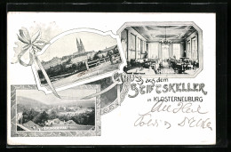 AK Klosterneuburg, Stiftskeller Chorherrenstift, Inneres Speisesaal, Kielingerthal  - Other & Unclassified