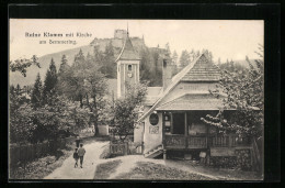 AK Semmering, Ruine Klamm Mit Kirche  - Other & Unclassified