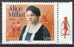 2024 - Y/T 5xxx - "JALICE MILLIAT 1884 - 1957" - BDF ISSU FEUILLET 1,29 € - NEUF ** MNH - Neufs