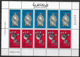 MOROCCO 1975 RED CROSS MNH - Croix-Rouge
