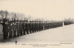 Lorient Visite Du Ministre De La Marine, 19 Et 20 Avril 1913 Présentation Des Armes - Regiments