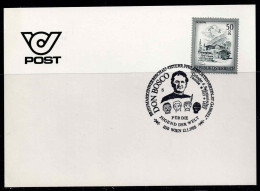 Sonderstempel Briefmarkenwerbeschau - öst. Philatelistenverein  S. Gabriel  - 1150 Wien Vom12.1.1988 - Storia Postale