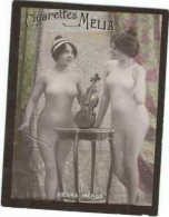 CIGARETTES MELIA -    SOEURS MEROS    - Tirage B - Melia