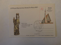 POLAND POSTAL CARD 1987 - Other & Unclassified