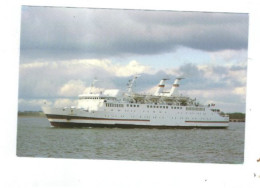 POSTCARD   SHIPPING  FERRY  HOOK OF HOLLAND SERVICE ARMORIQUE PUBL BY RAMSEY POSTCARDS - Veerboten