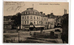 PONT AUDEMER PLACE DU POT D ETAIN CAFE COMMERCES ANIMEE - Pont Audemer