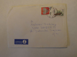 POLAND AIRMAIL COVER TO CROATIA 1994 - Otros & Sin Clasificación