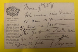 20403 - Entier Postal Suchard Pudding De Semoule Au Chocolat Montreux 25.08.1883 Cachet Linéaire Partiel Montreux - Ganzsachen