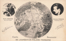 Expédition Polaire Française * CPA Mission Polar * Explorateur Emile SEQUIER & Georges DARCIS - Missions