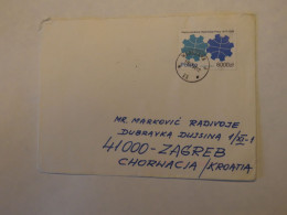 POLAND  COVER TO CROATIA 1994 - Autres & Non Classés